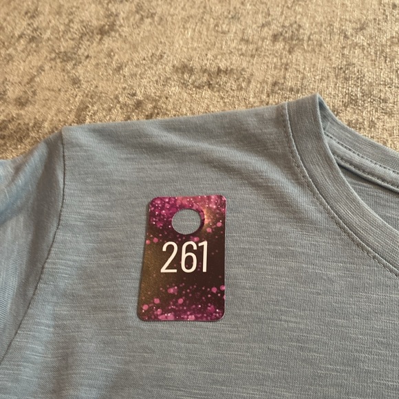 Artisans Placerville, CA unplug & unwind. Heathered blue size Small. {261} - Picture 8 of 8